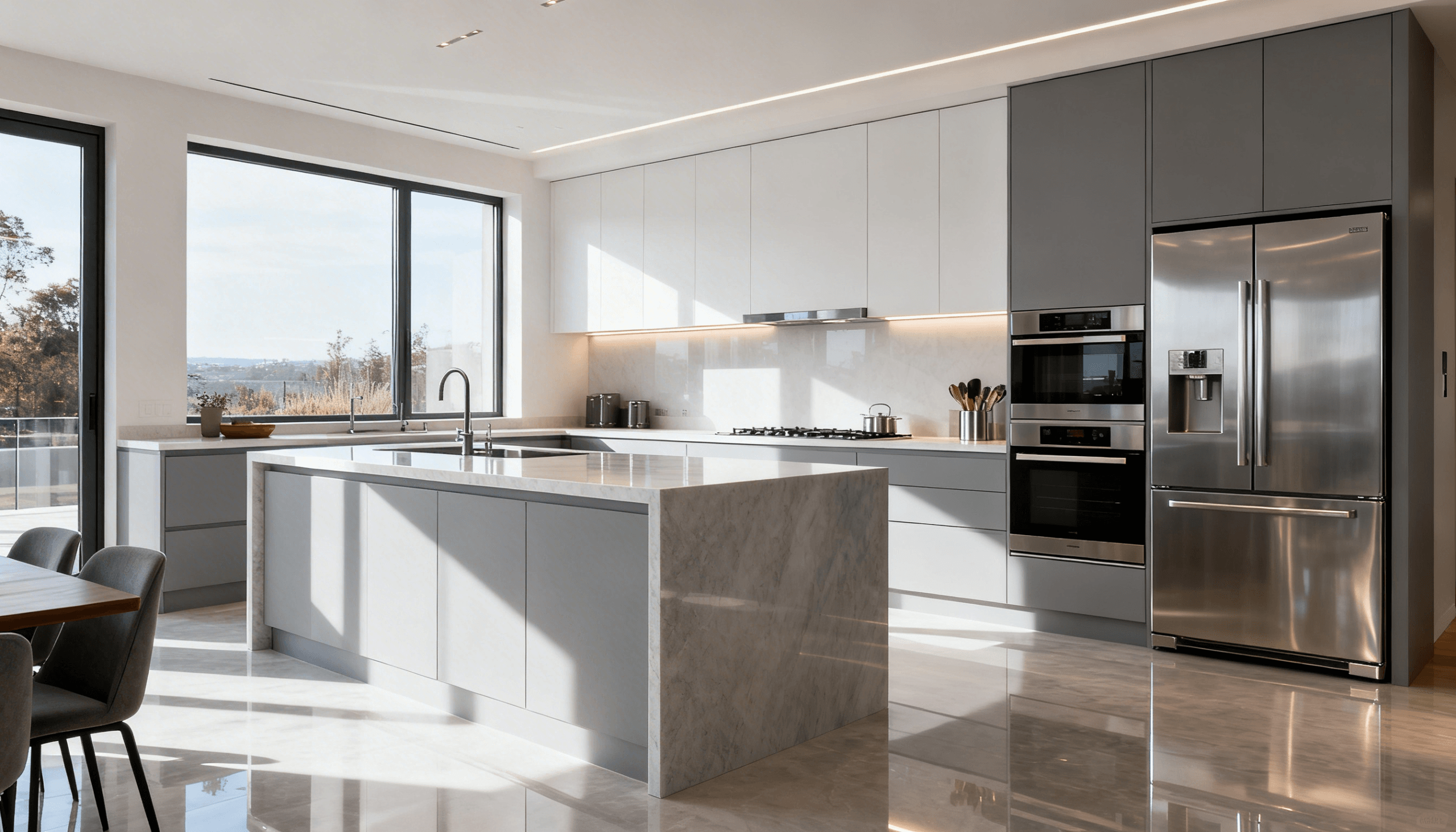 The Open Concept Kitchen, open kitchen style, home kitchen planning, home kitchen design, home kitchen planning, kitchen space, kitchen space planning, home kitchen space optimisation, a good open layout kitchen, open plan kitchen benefits, open plan kitchen tips