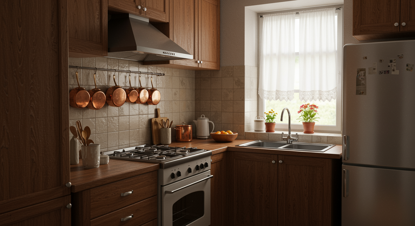 Tiny Kitchen Guide, Small Kitchen Tips, Small Kitchen Design Tips, Small Kitchen Space Tips, Tips For Small Kitchen Design, Small Kitchen Design Aspects