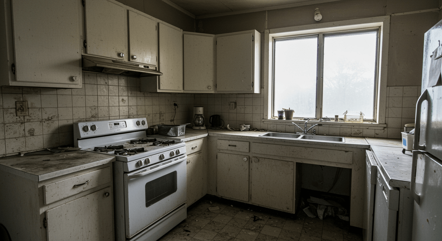 Outdated Kitchen, Kitchen Design, Old Kitchen, Update Kitchen, Home Kitchen Improvement, Home Kitchen Renovation, Home Kitchen Makeover