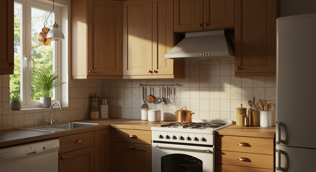 Spaciously Small Kitchen, small kitchen tips, kitchen space tips, tips for small kitchen, home kitchen tips, small sized kitchens