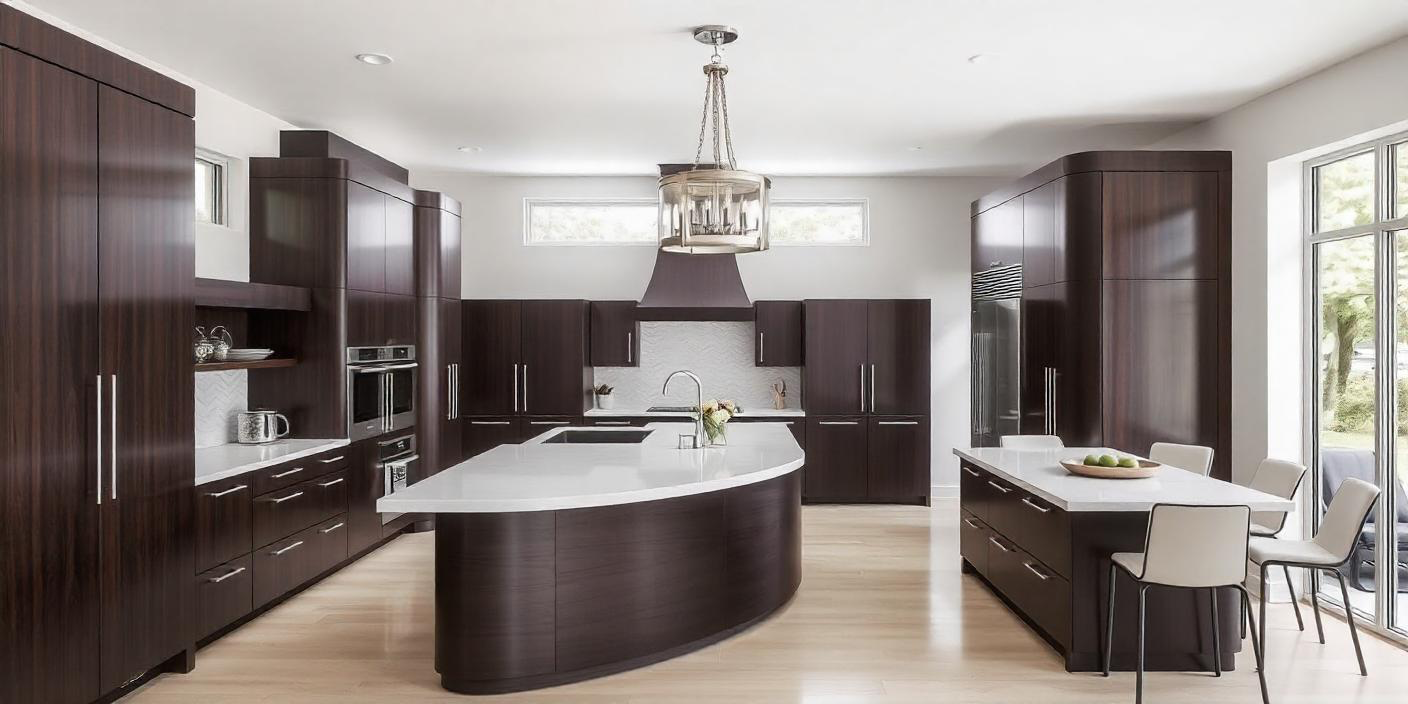 Trendy Kitchen Designs, Kitchen Designs, Home Kitchen Designs, Design Options For Kitchens, Home Kitchen Design Choices, Deciding On Kitchen Designs, Kitchen Trendy Design Options, Cabinet Designers, Cabinet Makers, Home Cabinet Design Options, Choosing Proper Kitchen Cabinet Trends