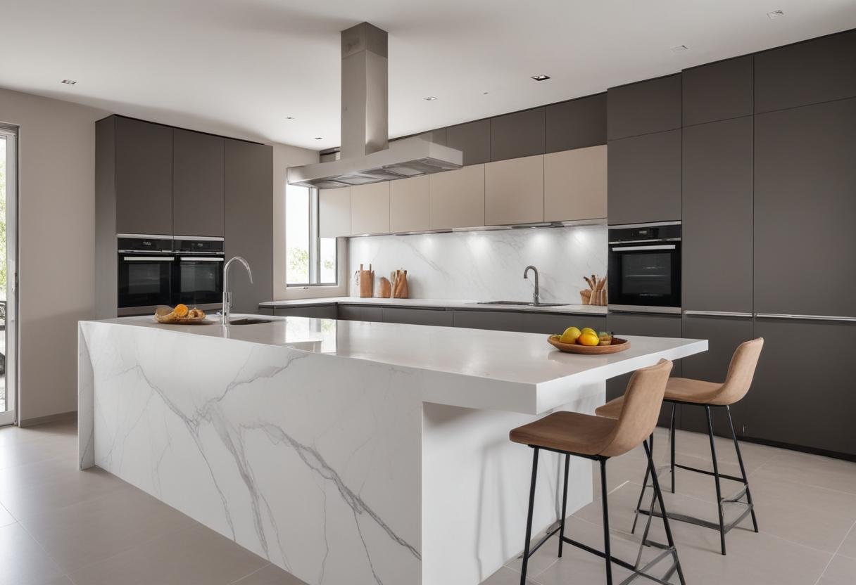 Countertops 101, Kitchen Countertop, Countertop Tips, Home Kitchen Countertops, Kitchen Countertop Maintenance, Kitchen Countertop Tips, Taking Care Of Countertops, Tips For Countertop Care, Cabinet Designers, Ampquartz Kitchen, Home Kitchen Space Tips, Excellent Countertop Care