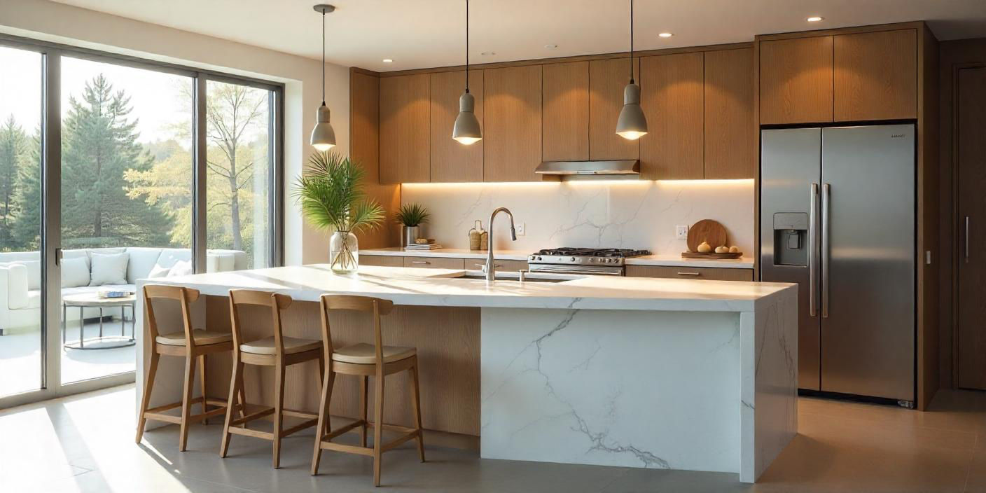 The Big Kitchen Blueprint, Large Kitchen Planning, Large Home Kitchen, Planning A Large Kitchen, Home Large Kitchen, Tips For A Large Kitchen, Home Large Kitchen Tips, Maximising Large Kitchens, Cabinet Designers, Cabinet Makers, Home Kitchen Cabinet Options, Big Kitchen Cabinet Options