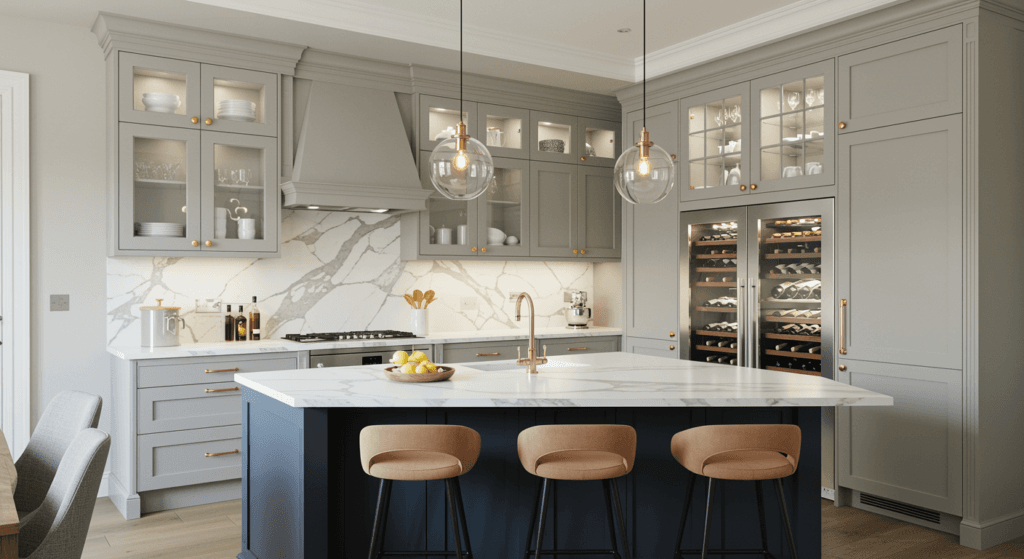 The Big Kitchen Blueprint, large kitchen planning, large home kitchen, planning a large kitchen, home large kitchen, tips for a large kitchen, home large kitchen tips, maximising large kitchens
