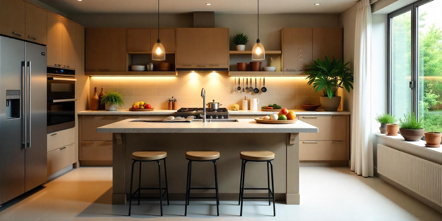 The Big Kitchen Blueprint, Large Kitchen Planning, Large Home Kitchen, Planning A Large Kitchen, Home Large Kitchen, Tips For A Large Kitchen, Home Large Kitchen Tips, Maximising Large Kitchens, Cabinet Designers, Cabinet Makers, Home Kitchen Cabinet Options, Big Kitchen Cabinet Options