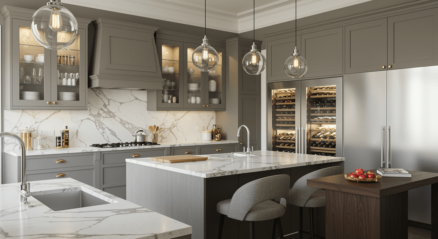 Kitchen Cabinet Johor Bahru The Big Kitchen Blueprint, Large Kitchen Planning, Large Home Kitchen, Planning A Large Kitchen, Home Large Kitchen, Tips For A Large Kitchen, Home Large Kitchen Tips, Maximising Large Kitchens