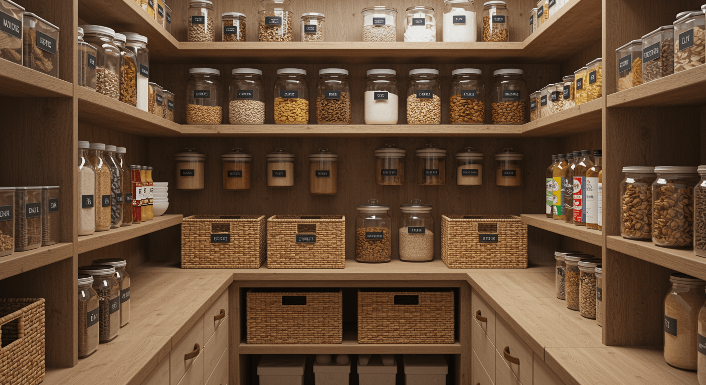 The Pantry Refresh, Kitchen Pantry, Organised Pantry, Pantry Tips, Home Kitchen Pantry, Pantry Organisation, Neat Pantry, Clean Pantry, Good Pantry Tips