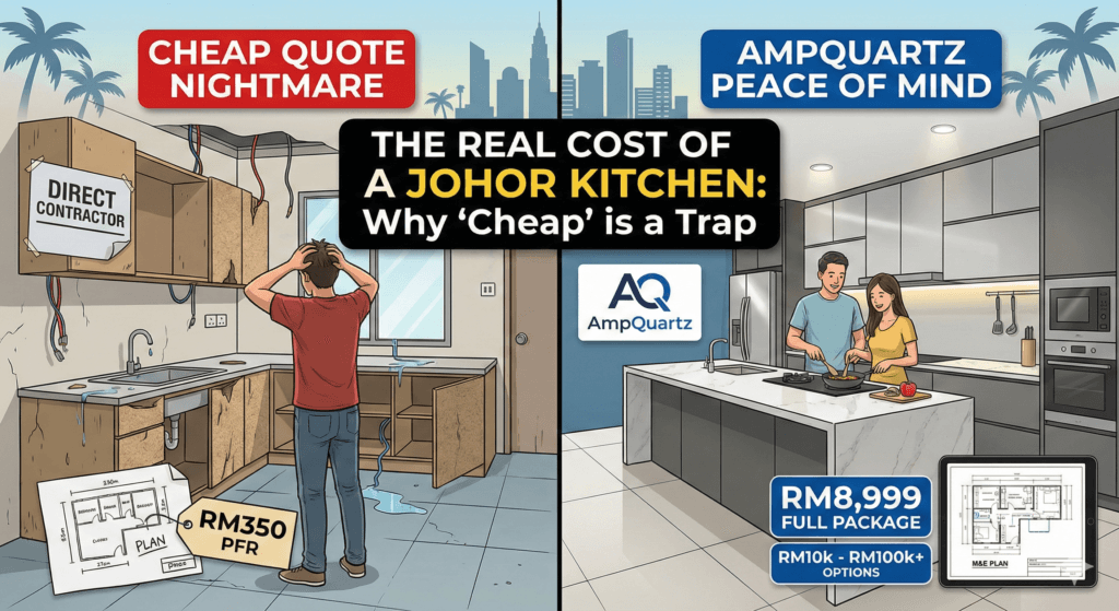 ampquartz kitchen cabinet johor