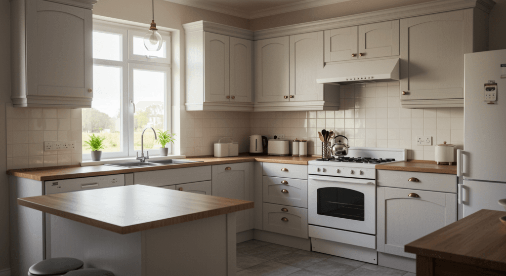 Kitchen Efficiency First, home kitchen efficiency, kitchen layout, home kitchen, kitchen space efficiency, home kitchen efficiency tips. planning kitchen layout, planning kitchen efficiency