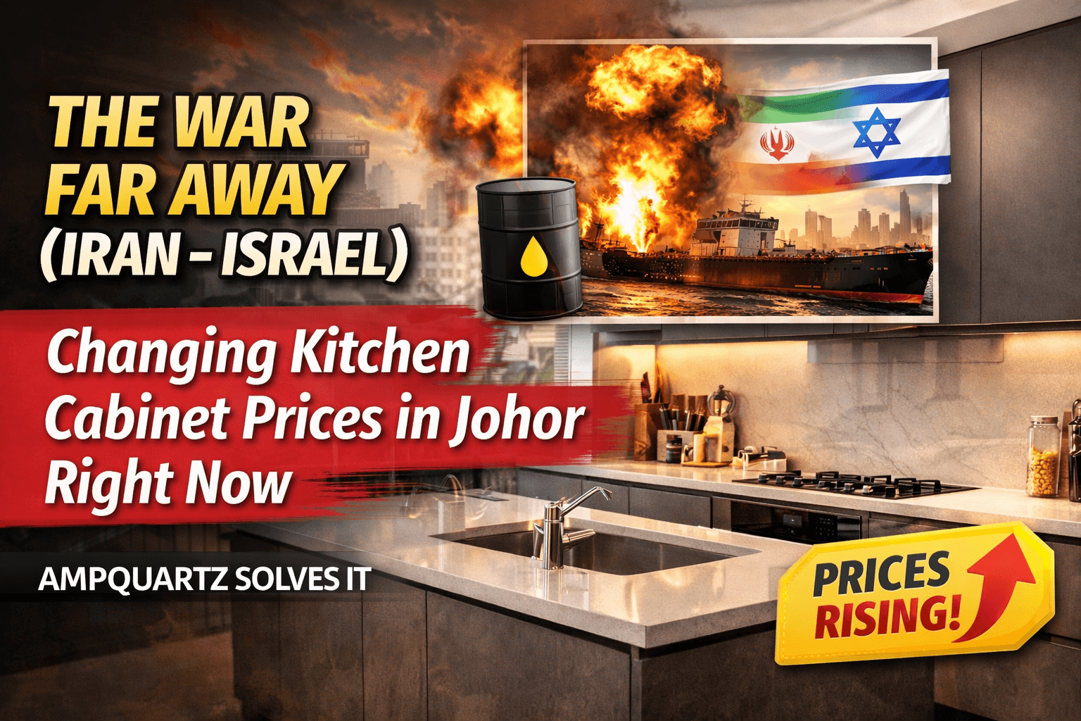 Kitchen cabinet prices amid conflict news