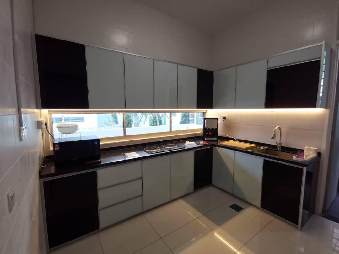 Kitchen Cabinets, Termite Damage