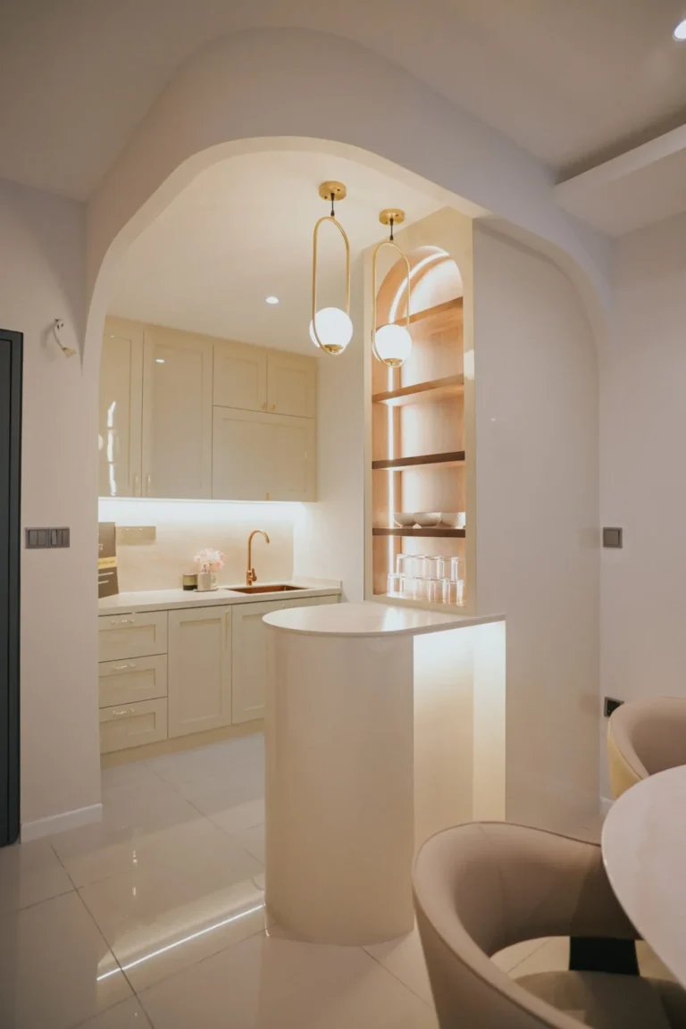 Solid Plywood Kitchen Cabinet Installation